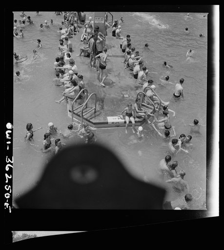 Glen Echo, Maryland. The swimming pool at the Glen Echo amusement park