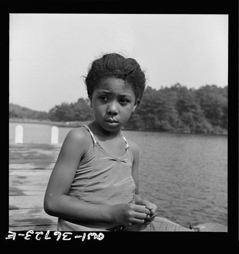 Haverstraw, New York. Interracial activities at Camp Christmas Seals, where children are aided by the Methodist Camp Service. Barbara Layne on her vacation