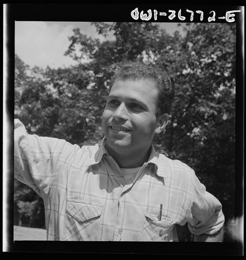 Southfields, New York. Interracial activities at camp Nathan Hale, where children are aided by the Methodist Camp Service. Milton Reiner, program director