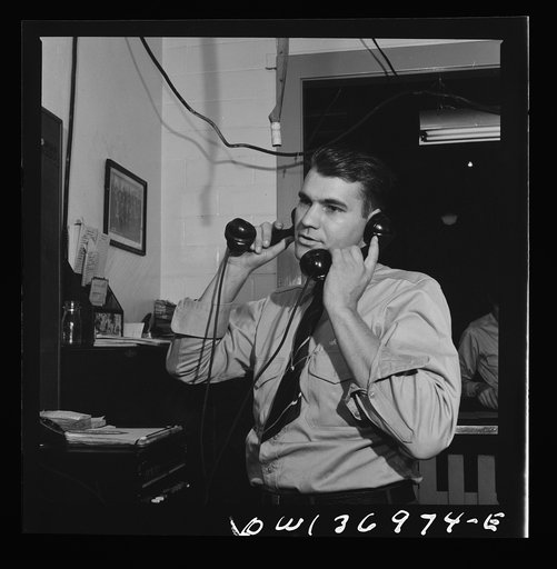 Pittsburgh, Pennsylvania. A dispatcher in the Greyhound garage