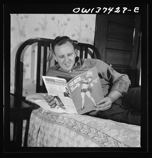 Untitled photo, possibly related to: Greyhound bus driver Clem "Bud" Carson. He has been working for Greyhound for one year, since getting a medical discharge from the Army. He works the extra board and earns from 165 to 195 dollars a payday, or every two weeks. He is single, supports his parents an