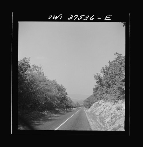 The highway between Columbus and Cincinnati, Ohio, as seen from the bus
