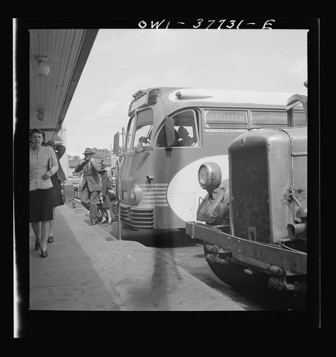 A bus depot in a small town between Cincinnati, Ohio and Chicago, Illinois