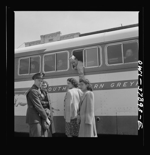 A Greyhound bus trip from Louisville, Kentucky, to Memphis, Tennessee, and the terminals