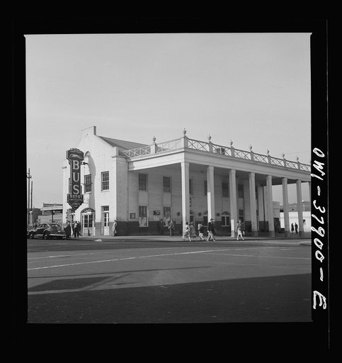 A Greyhound bus trip from Louisville, Kentucky, to Memphis, Tennessee, and the terminals