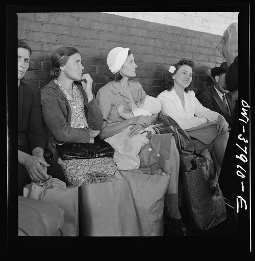 A Greyhound bus trip from Louisville, Kentucky, to Memphis, Tennessee, and the terminals. Waiting for the bus at Chattanooga Greyhound terminal