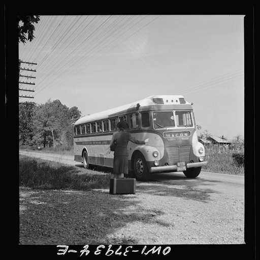 A Greyhound bus trip from Louisville, Kentucky, to Memphis, Tennessee, and the terminals
