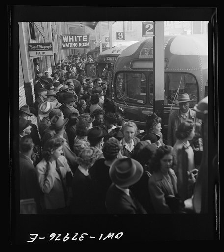 A Greyhound bus trip from Louisville, Kentucky, to Memphis, Tennessee, and the terminals