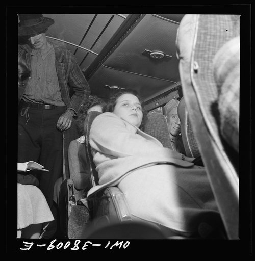 A Greyhound bus trip from Louisville, Kentucky, to Memphis, Tennessee, and the terminals