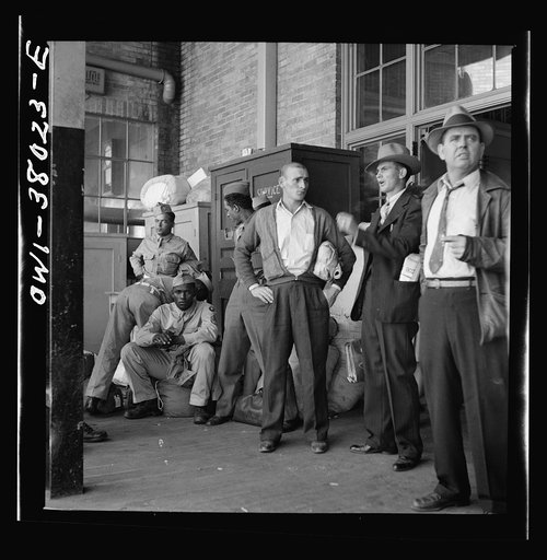 A Greyhound bus trip from Louisville, Kentucky, to Memphis, Tennessee, and the terminals. Waiting for a bus at the Memphis station