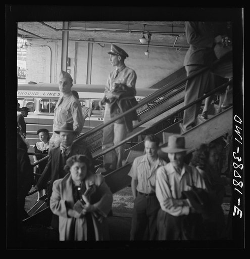 Bus trip from Knoxville, Tennessee, to Washington, D.C.