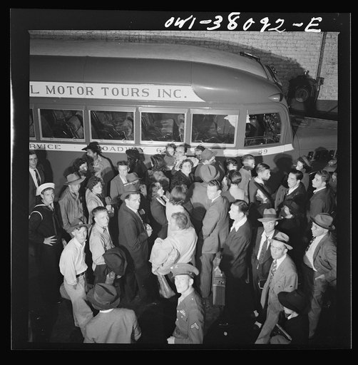 Bus trip from Knoxville, Tennessee, to Washington, D.C.