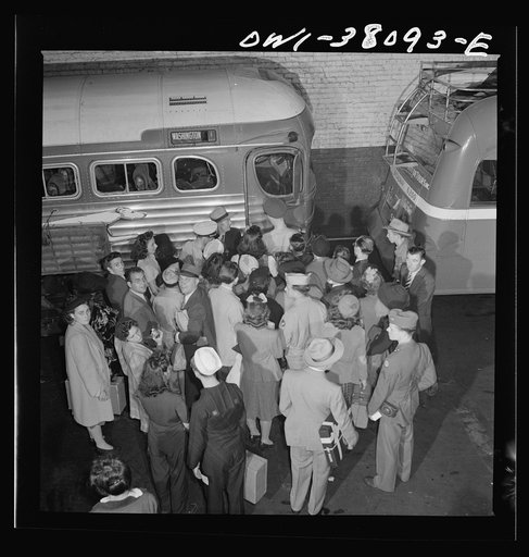 Bus trip from Knoxville, Tennessee, to Washington, D.C.
