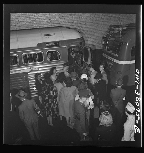 Bus trip from Knoxville, Tennessee, to Washington, D.C.