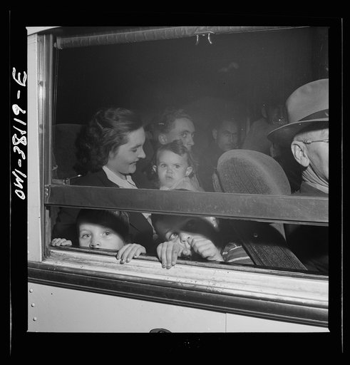 Bus trip from Knoxville, Tennessee, to Washington, D.C.