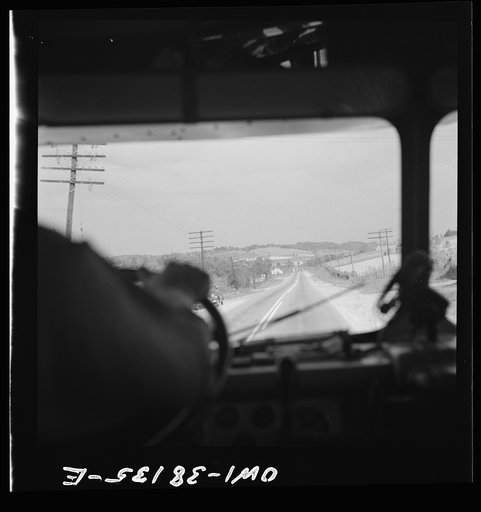 Bus trip from Knoxville, Tennessee, to Washington, D.C.
