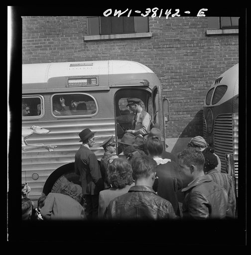 Bus trip from Knoxville, Tennessee, to Washington, D.C.