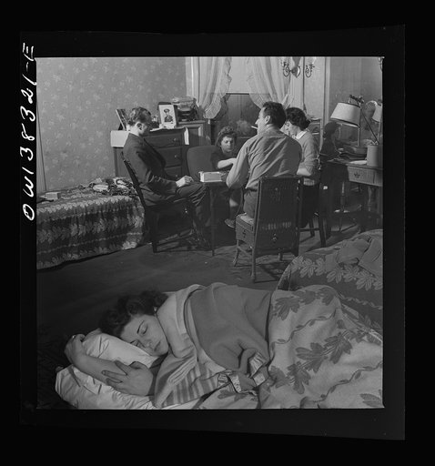 Washington, D.C. A bridge game does not disturb this sleeper