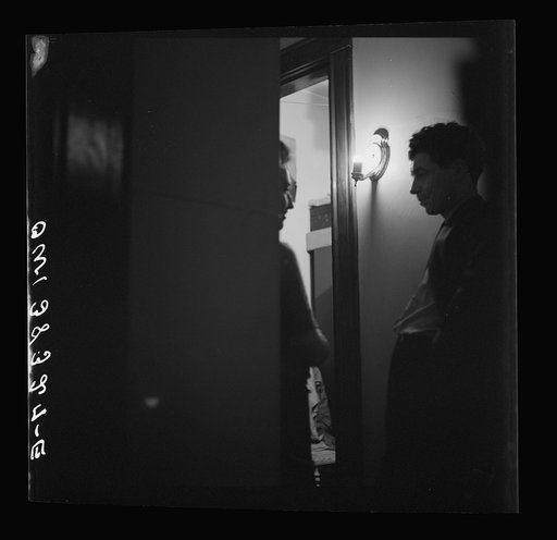 Washington, D.C. In the hall of a boardinghouse