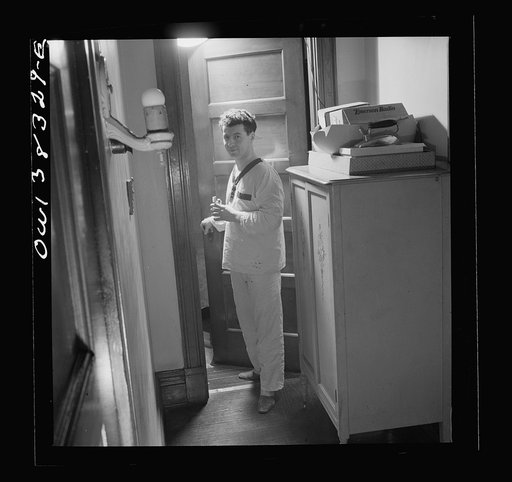 Washington, D.C. The upstairs of a boardinghouse