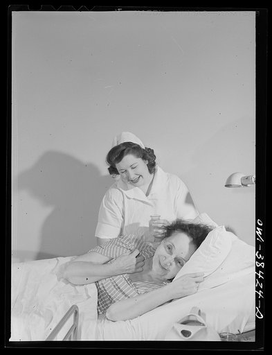 Washington, D.C. Eleanor Jefferis, a student at Woodrow Wilson High School, is a nurses' aide at emergency hospital. During the summer, she put in an eight hour day, six days a week, and while school is in session, she works on weekends