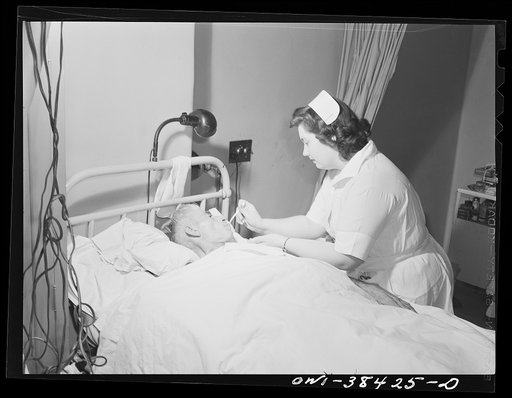 Washington, D.C. Eleanor Jefferis, a student at Woodrow Wilson High School, is a nurses' aide at emergency hospital. During the summer, she put in an eight hour day, six days a week, and while school is in session, she works on weekends
