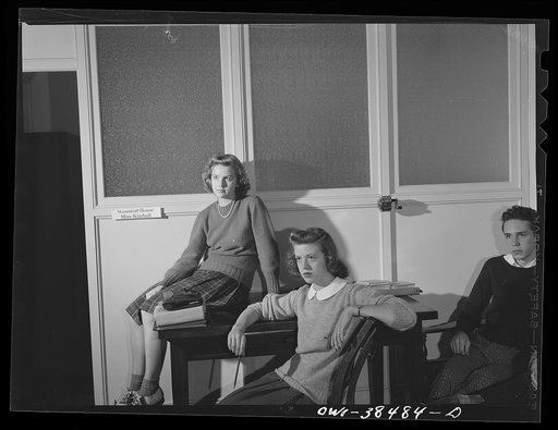 A discussion at a meeting of the Woodrow Wilson High School student council among members from one house