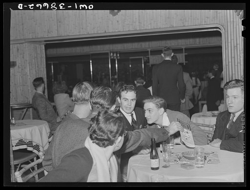 Youth at a restaurant night club. Chicago, Illinois