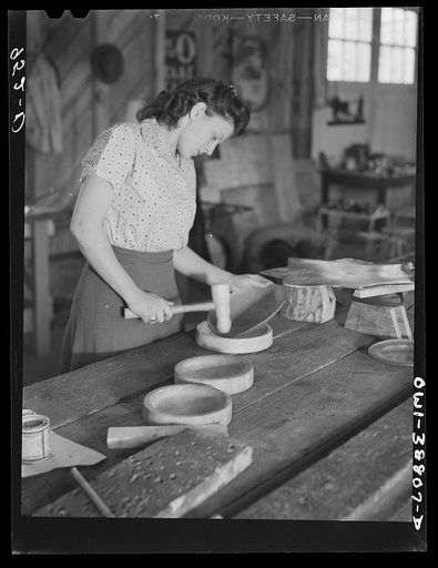 Miscellaneous lot of photographs by Barbara Wright. National Youth Administration (NYA), Works Progress Administration (WPA) and Civilian Conservation Corps (CCC)