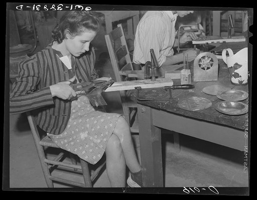 Miscellaneous lot of photographs by Barbara Wright. National Youth Administration (NYA), Works Progress Administration (WPA) and Civilian Conservation Corps (CCC)