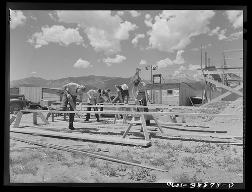 Miscellaneous lot of photographs by Barbara Wright. National Youth Administration (NYA), Works Progress Administration (WPA) and Civilian Conservation Corps (CCC)