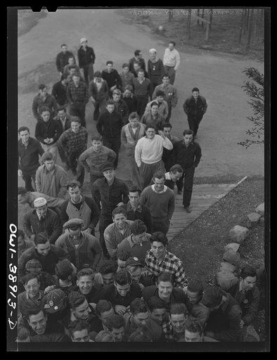 Miscellaneous lot of photographs by Barbara Wright. National Youth Administration (NYA), Works Progress Administration (WPA) and Civilian Conservation Corps (CCC). Passamaquoddy, Maine. NYA training center