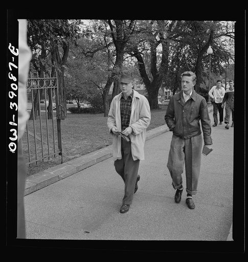 Washington, D.C. Woodrow Wilson High School football fans arriving at the gate