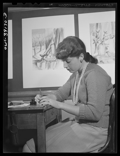 Washington, D.C. Art student at Woodrow Wilson High School