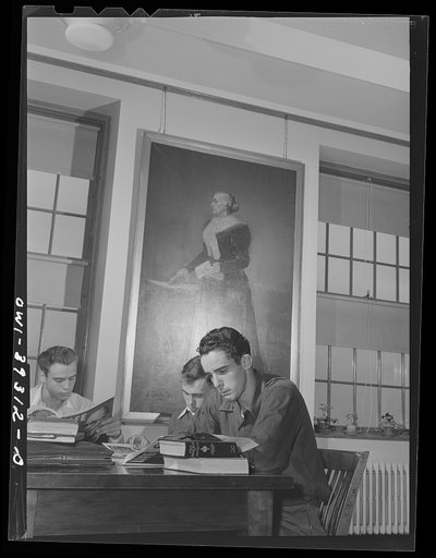 Washington, D.C. In the library at the Woodrow Wilson High School