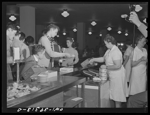 Washington, D.C. In the library at the Woodrow Wilson High School