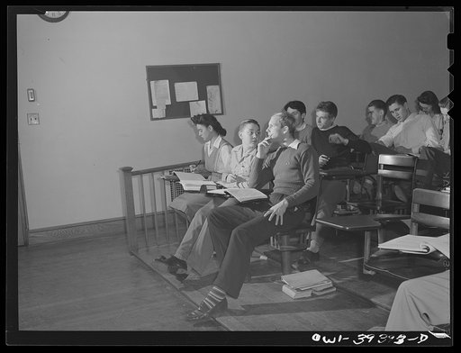 Washington, D.C. A chemistry class at Woodrow Wilson High School