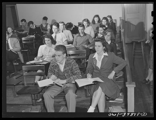 Washington, D.C. A chemistry class at Woodrow Wilson High School