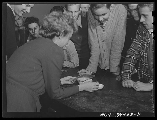 Untitled photo, possibly related to: Washington, D.C. Chemistry teacher at Woodrow Wilson High School