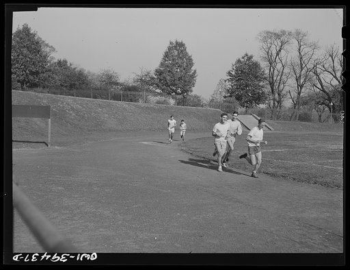 Washington, D.C. Physical education students at Woodrow Wilson High School
