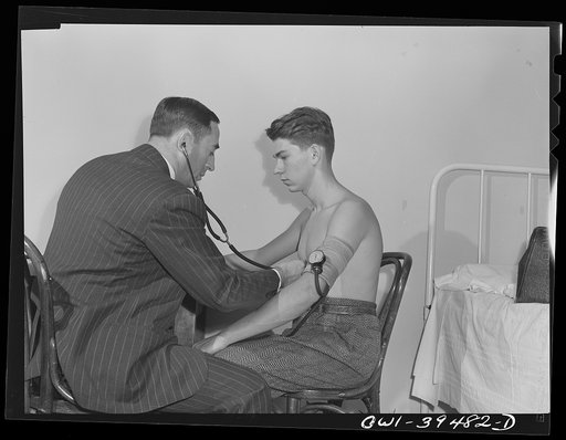 Washington, D.C. Every student gets an annual physical examination at Woodrow Wilson High School