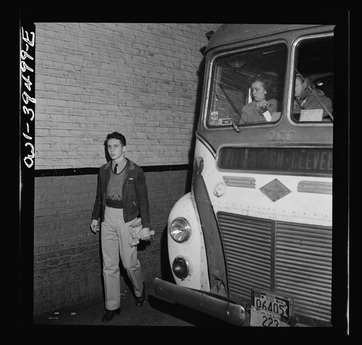 Frederick, Maryland. Walter Spangenberg, a student at Woodrow Wilson High School, travels fifty miles from his home to take flying lessons