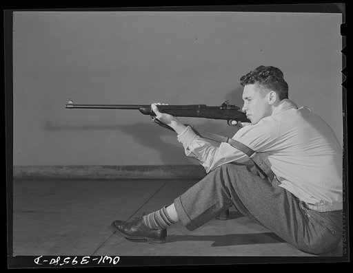 Washington, D.C. Walter Spangenberg is a member of the rifle club at Woodrow Wilson High School