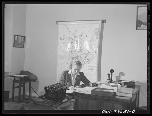 Washington, D.C. A member of the office force at Woodrow Wilson High School