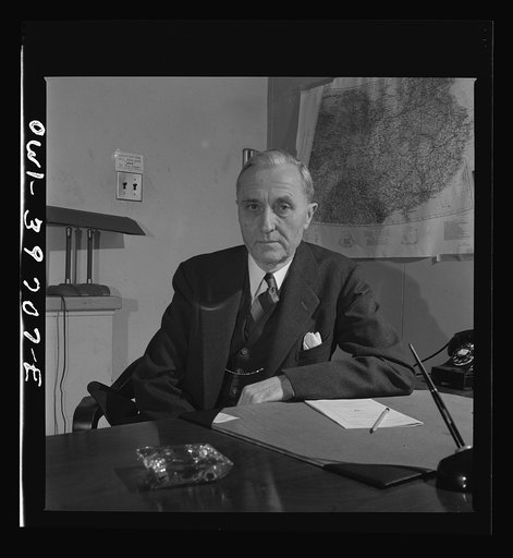 Arthur Jorgensen, principal regional analyst for Japan, Far East Section, Overseas Branch, Office of War Information