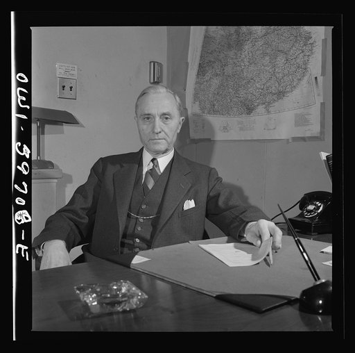 Untitled photo, possibly related to: Arthur Jorgensen, principal regional analyst for Japan, Far East Section, Overseas Branch, Office of War Information