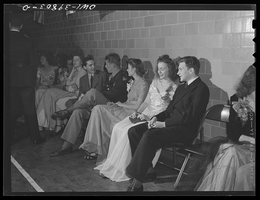 Washington, D.C. The regimental ball at Woodrow Wilson High School