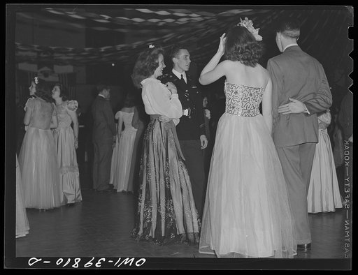 Washington, D.C. The regimental ball at Woodrow Wilson High School
