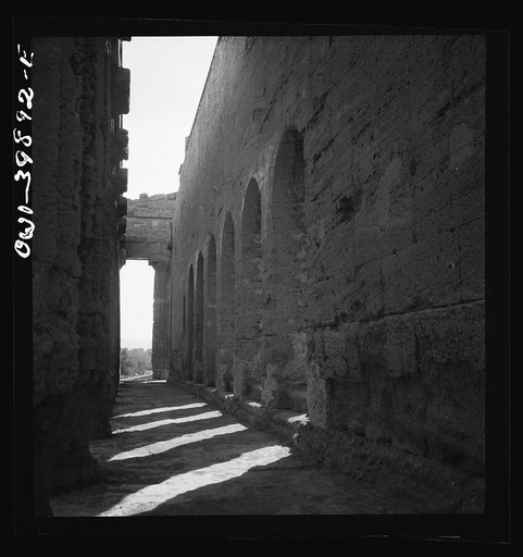 Agrigento, Sicily. Ruins of Greek temples