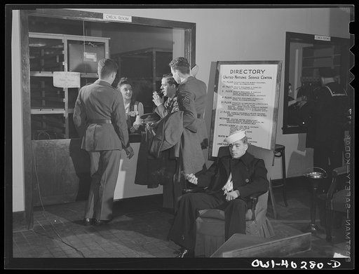 Washington, D.C. Checkrooms at the United Nations service center